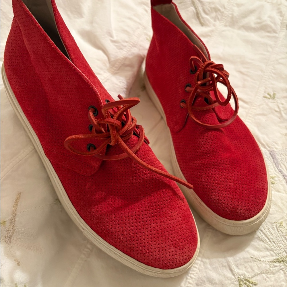 Men’s Del Torro Velour Rosso shoes - Picture 4 of 11